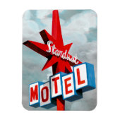 Stardust Motel Sign Magnet (Vertikal)