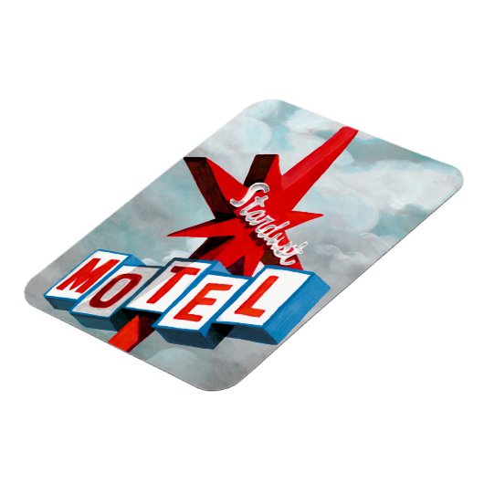 Stardust Motel Sign Magnet (Linke Seite)