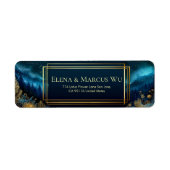 Stardust Mountain Gilded Forest Return Address (Vorne)