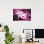 Stardust Nebula Poster (Heimbüro)