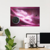 Stardust Nebula Poster (Heimbüro)
