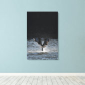 Stardust - Osprey Leinwanddruck (Insitu (Holzboden))