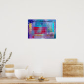 Stardust Periodic-Tabelle Poster (Küche)