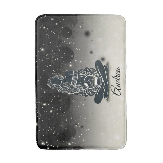 Stardust-Reflektionen Badematte (Vorderseite Vertikal)