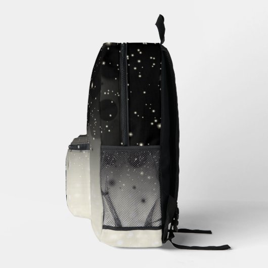 Stardust-Reflektionen Bedruckter Rucksack (Rechts)