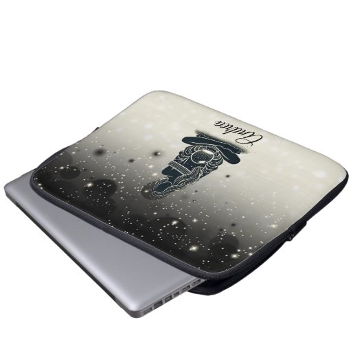 Stardust-Reflektionen Laptopschutzhülle (Vorne Knopf)