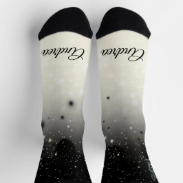 Stardust-Reflektionen Socken