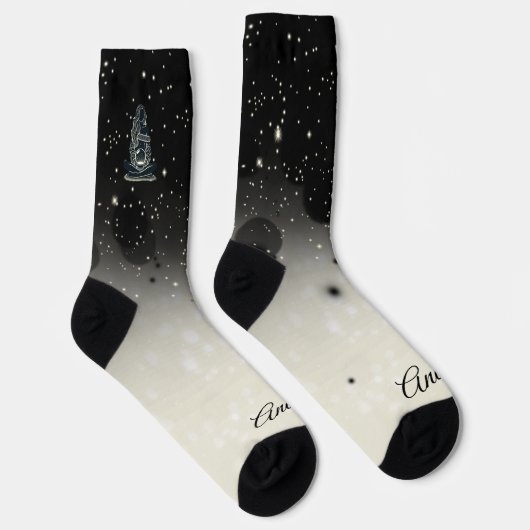 Stardust-Reflektionen Socken (Rechts)