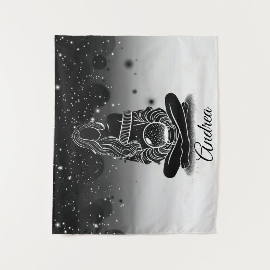 Stardust-Reflektionen Wandteppich (Vorderseite)