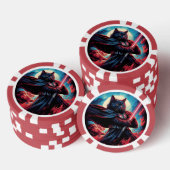 Stardust Samurai | Katzenkrieger Pokerchips (Stapel)