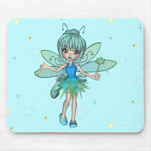Stardust Schein-Fee Mousepad (Vorne)