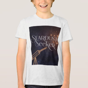Stardust Seeker Astronomie & Weltraumforschung Tri-Blend Shirt