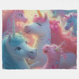 Stardust Unicorn Gala Fleecedecke