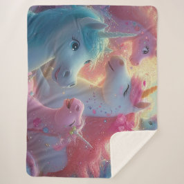 Stardust Unicorn Gala Sherpadecke