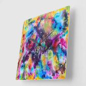 Stardust Wall Clock Quadratische Wanduhr (Winkel)