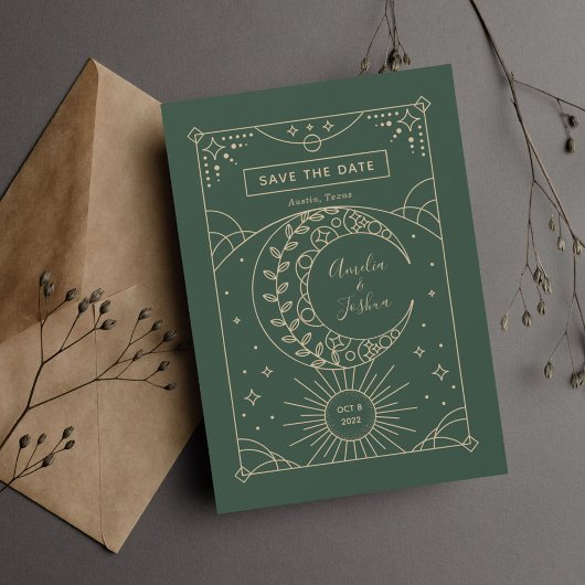 Stardust Wedding Foto Save the Date