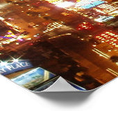Stardust & West Las Vegas Strip Poster Print (Ecke)