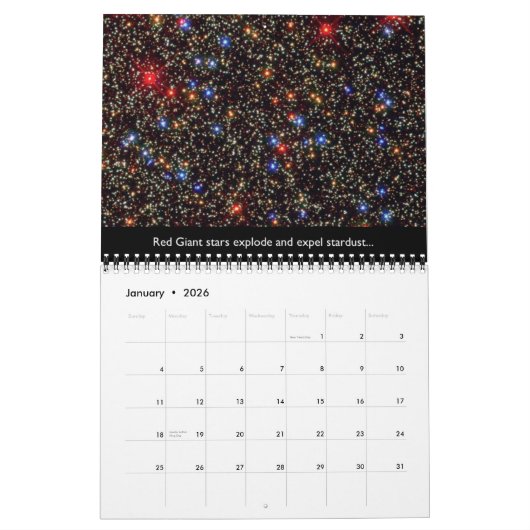 Stardust zu Stardust 2012 Kalender (Jan 2026)