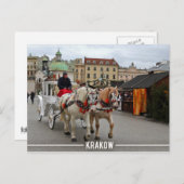 Stare Miasto, Krakau Polen Postkarte (Vorne/Hinten)