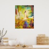 "Stare" Poster (Küche)