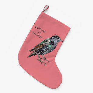Stare sind Schätzchen Kleiner Weihnachtsstrumpf