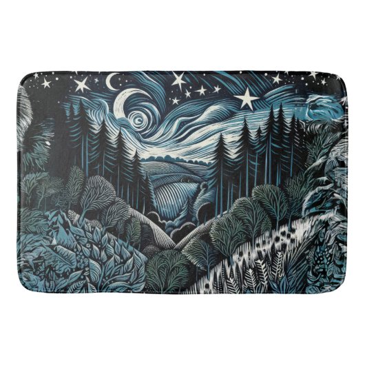 Starfall Badematte (Vorderseite)