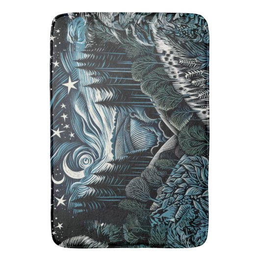 Starfall Badematte (Vorderseite Vertikal)