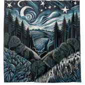 Starfall Duschvorhang (Vorderseite)