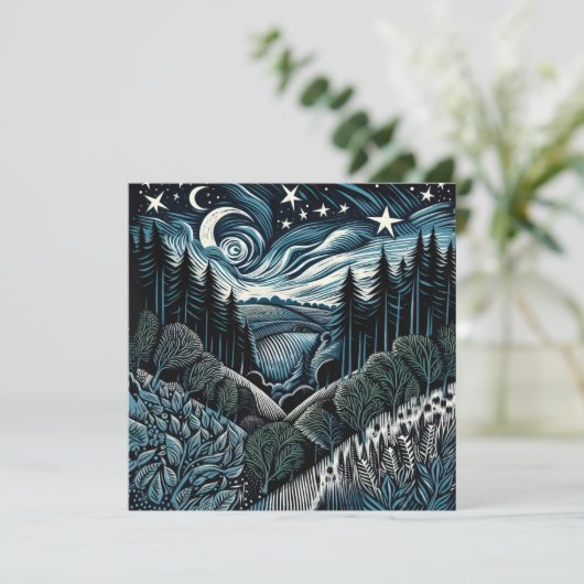 Starfall Karte (Stehend Vorderseite)