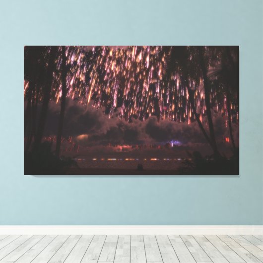 Starfall Leinwanddruck (Insitu (Holzboden))