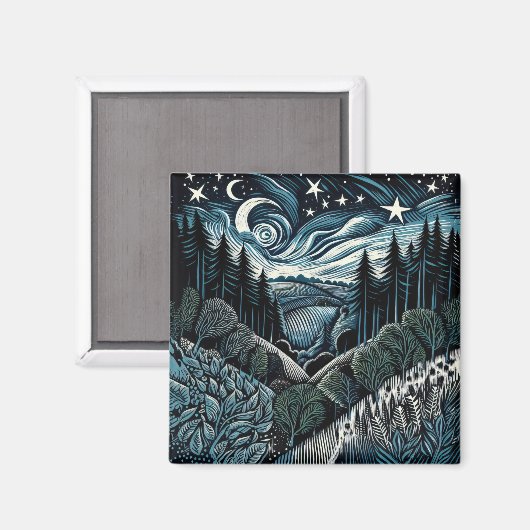 Starfall Magnet (Vorderseite/Rückseite)