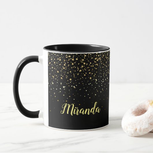 Starfall Name-Tasse Tasse (Mit Donut)