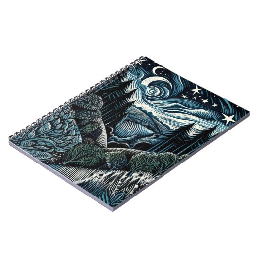 Starfall Notizblock (Linke Seite)