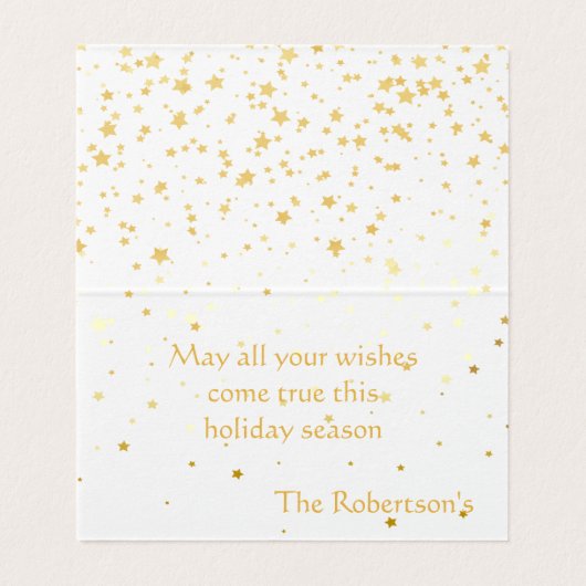 Starfall-Urlaubskarte (Innenseite Aufgefaltet)