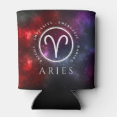Starfield Aries Ram Western Zodiac Dosenkühler (Rückseite)