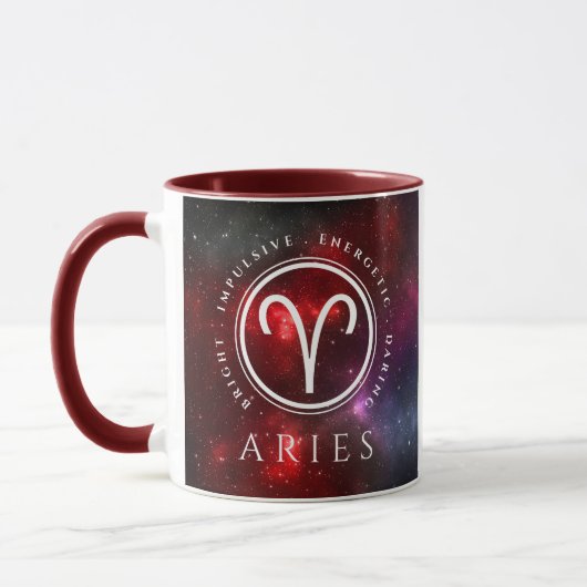 Starfield Aries Ram Western Zodiac Tasse (Links)