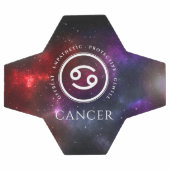 Starfield Cancer Crab Western Zodiac Fußball (Flach)