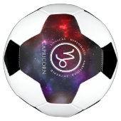 Starfield Capricorn Ziege Western Zodiac Fußball (Gedreht)