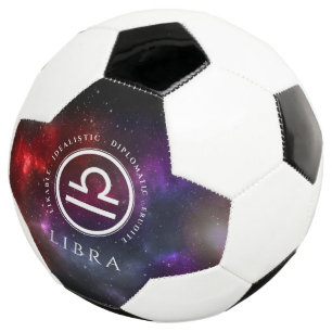 Starfield Libra Scales Western Zodiac Fußball