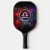 Starfield Libra Scales Western Zodiac Pickleball Schläger (Vorderseite)