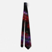 Starfield mit mehrfarbigem kosmischer Staub Krawatte (Rückseite)