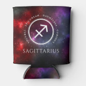 Starfield Sagittarius Archer Western Zodiac Dosenkühler (Vorderseite)