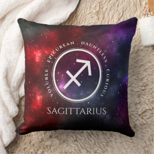 Starfield Sagittarius Archer Western Zodiac Kissen