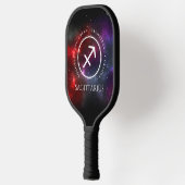 Starfield Sagittarius Archer Western Zodiac Pickleball Schläger (Links)