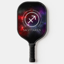 Starfield Sagittarius Archer Western Zodiac Pickleball Schläger