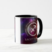 Starfield Sagittarius Archer Western Zodiac Tasse (VorderseiteRechts)
