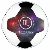 Starfield Scorpio Scorpion Western Zodiac Fußball (Vorderseite)