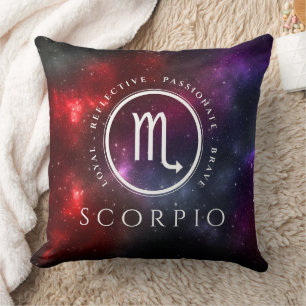 Starfield Scorpio Scorpion Western Zodiac Kissen