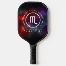 Starfield Scorpio Scorpion Western Zodiac Pickleball Schläger