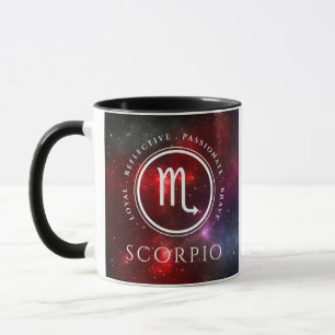 Starfield Scorpio Scorpion Western Zodiac Tasse